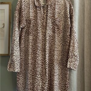 Mazik Leopard Print Blouse Runs large
